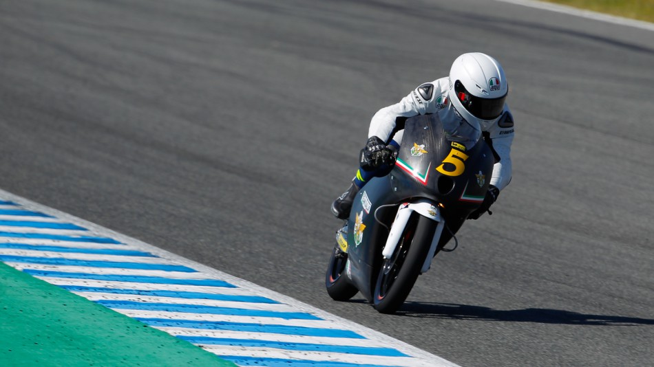 Romano Fenati, Team Italia FMI,Jerez Test